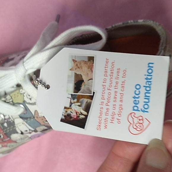 NWT Women's Skechers BOBS dog print🐕 shoes size 7 - Picture 9 of 12